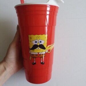 NEW Spongebob Krusty Krab Tumbler Diet Dr. Kelp Large  32OZ Cup (3 available)